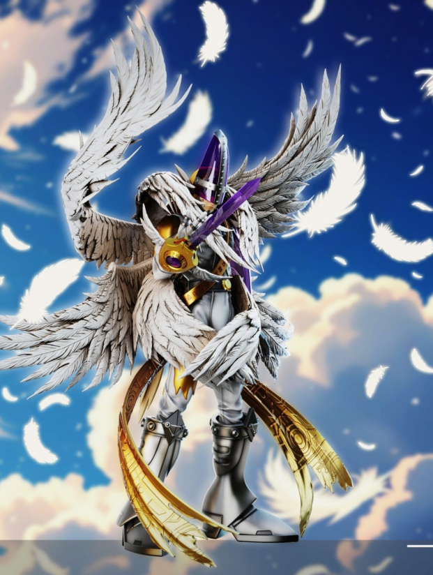 Mô hình Mine Studio - Holy Angemon