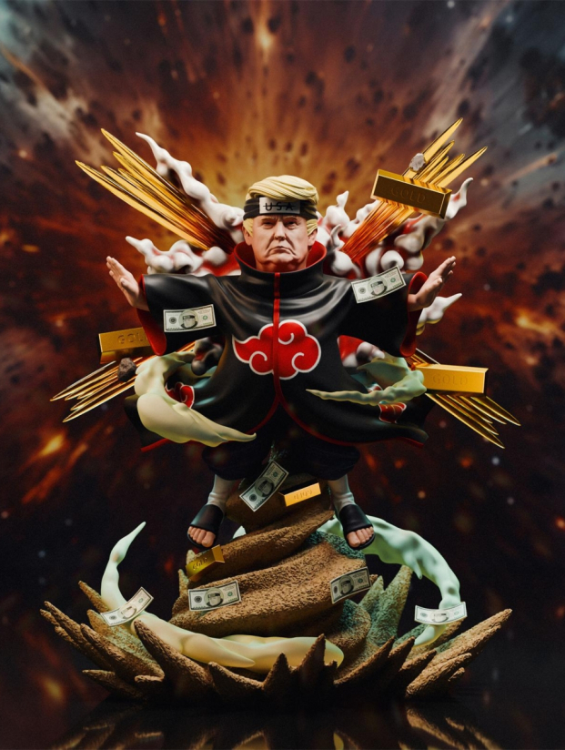 Mô hình Super x Fat Boy Studio - Donald John Trump cos