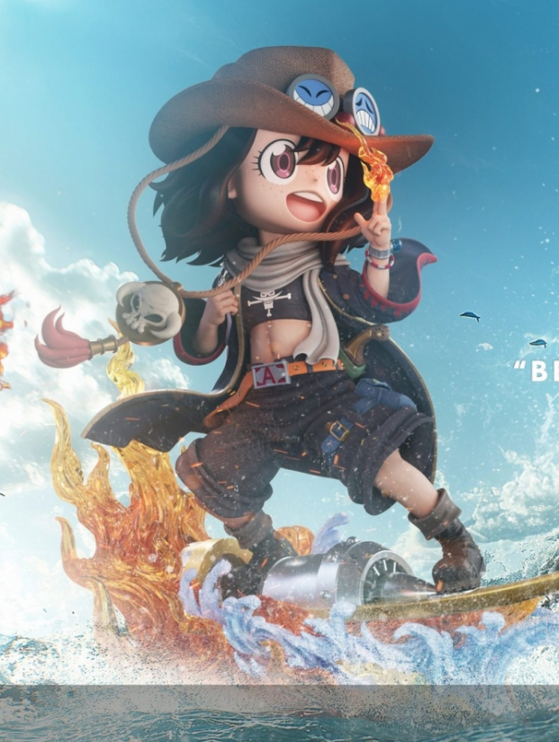 Mô hình Biubiu Studio -Anya cosplay ACE