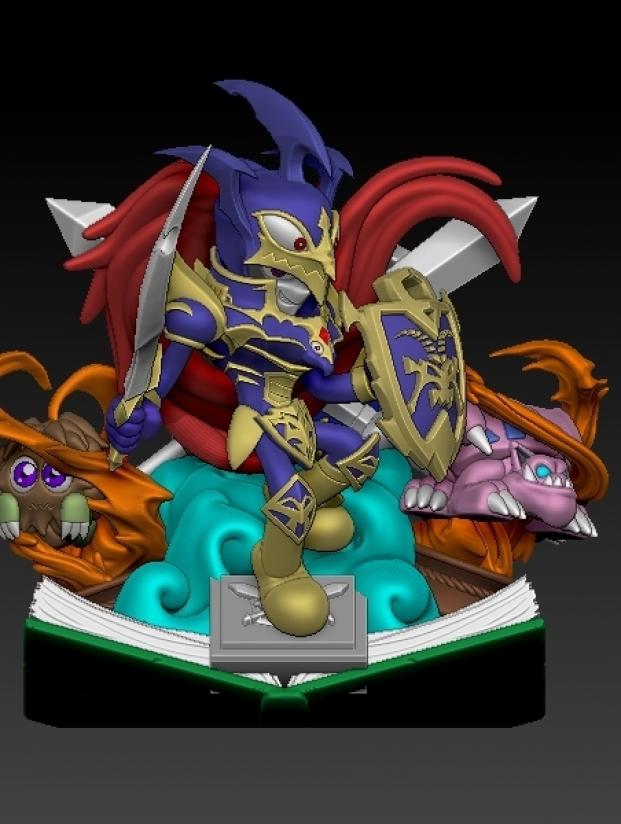 Mô hình Divine Studio - Black Luster Soldier