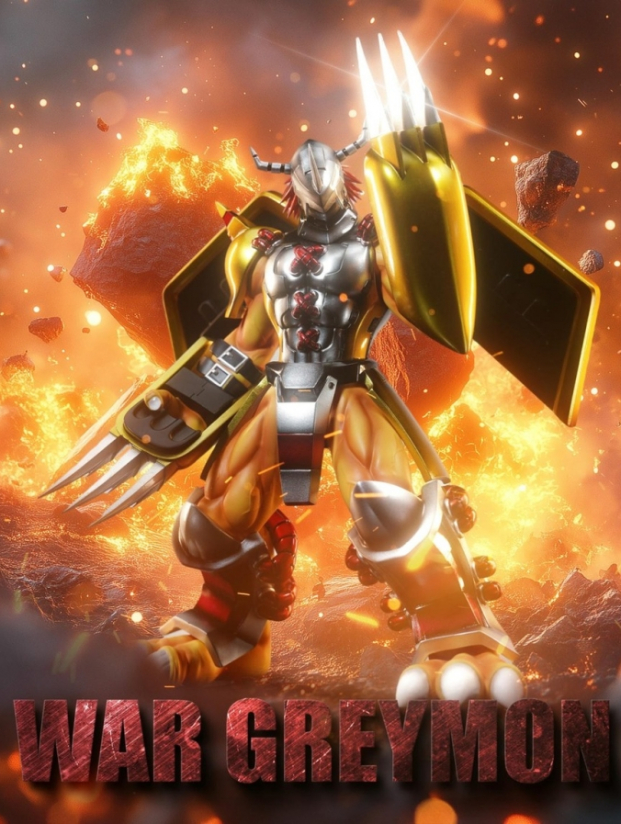 Mô hình QiLiLU Studio - WarGreymon