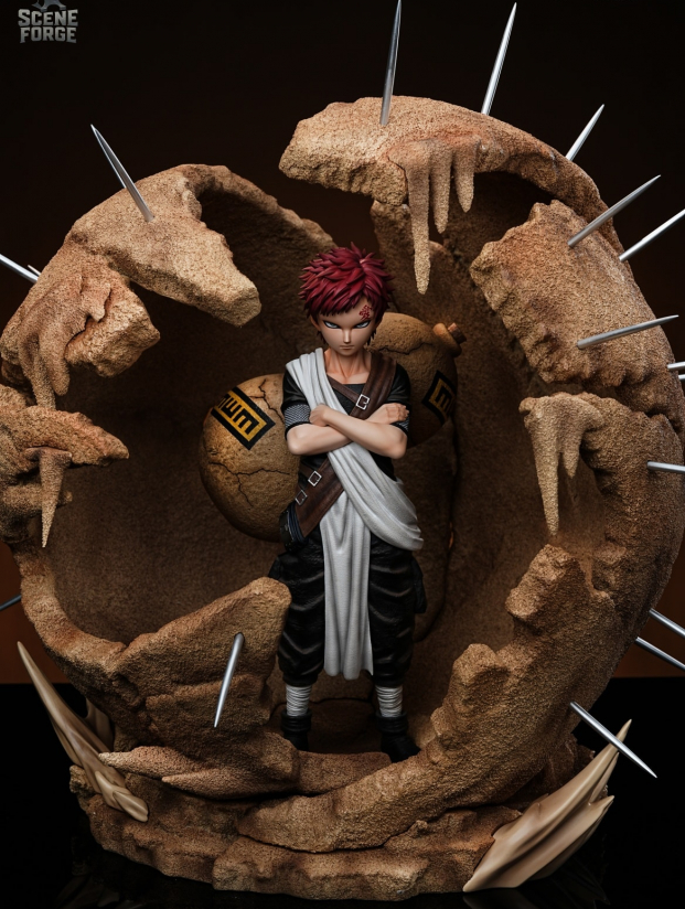 Mô hình Scene Forge Studio - Base + Phụ kiện Gaara