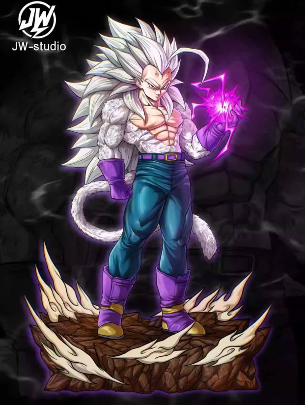 Mô hình JW Studio - Goku x Vegeta SSJ5