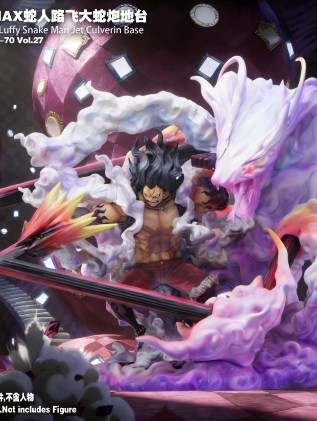 Mô hình  Jacksdo Studio - POPMAX Luffy Snake Man