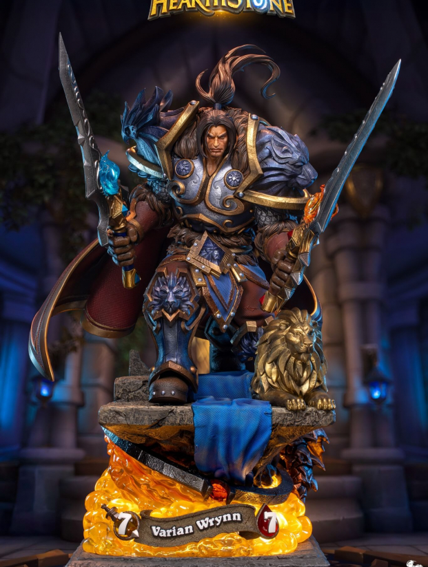 Mô hình HEX Collectibles x Blizzard Hearthston - Varian Wrynn