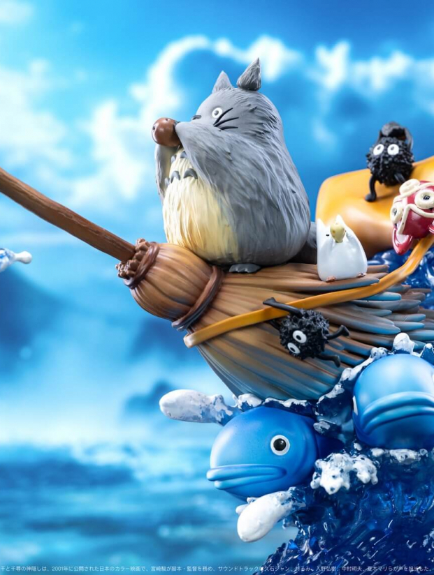 Mô hình Prime 1 Studio (bản quyền) - Totoro x Calcifer x Ponyo