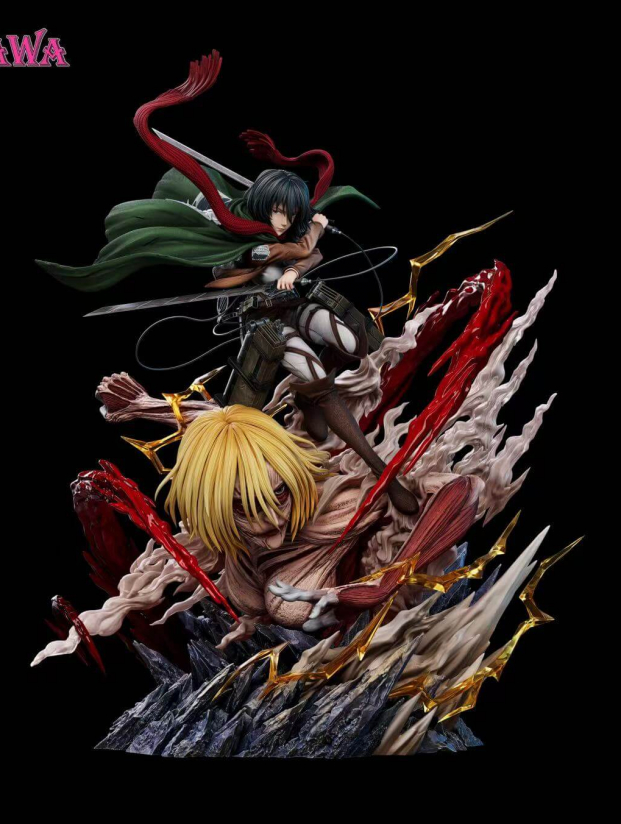 Mô hình WAWA Studio - Mikasa x Female Titan