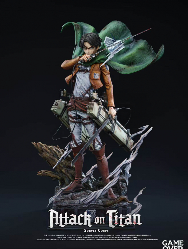 Mô hình Game Over Studio - Levi Ackerman