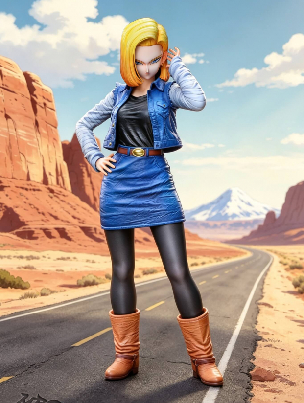 Mô hình MRC Studio - Android 18