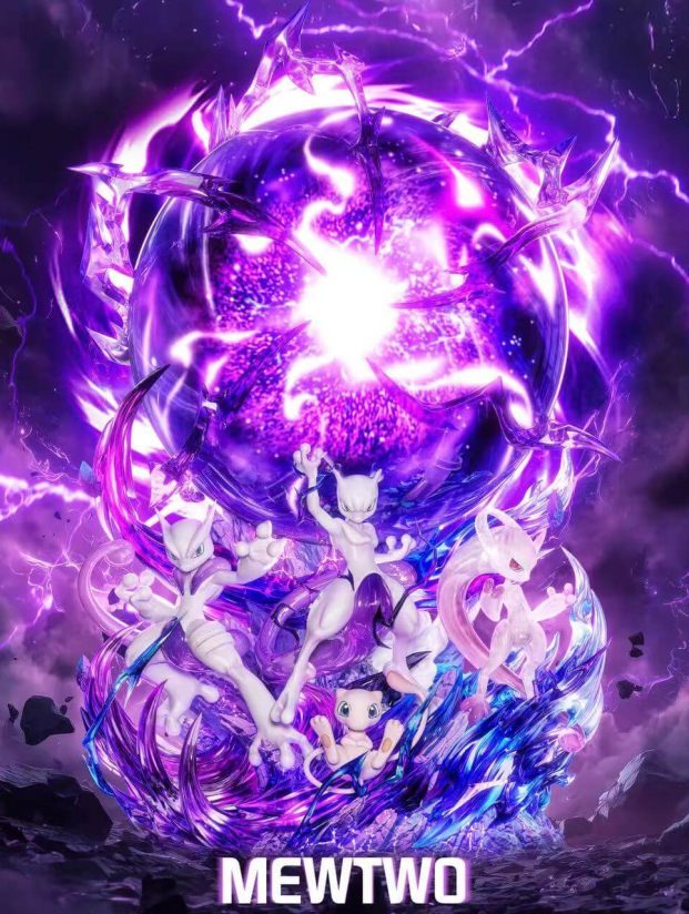 Mô hình Emo Studio - Mewtwo