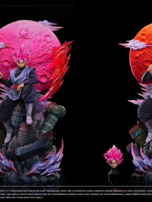 Mô hình Supreme Heavens Studio - Black Goku Rose