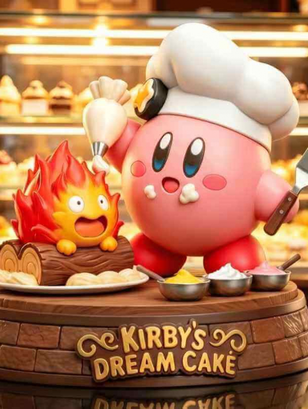 Mô hình LongMiao x Hit Face Studio - Kirbys x Calcifer