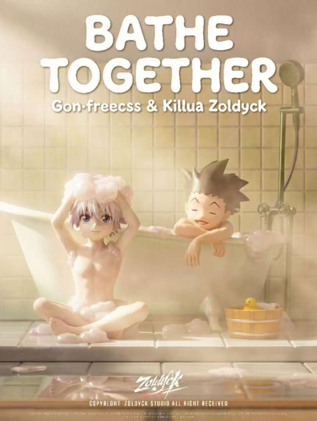 Mô hình Zoldyck Studio - Kilua Zoldyck x Gon Frecss
