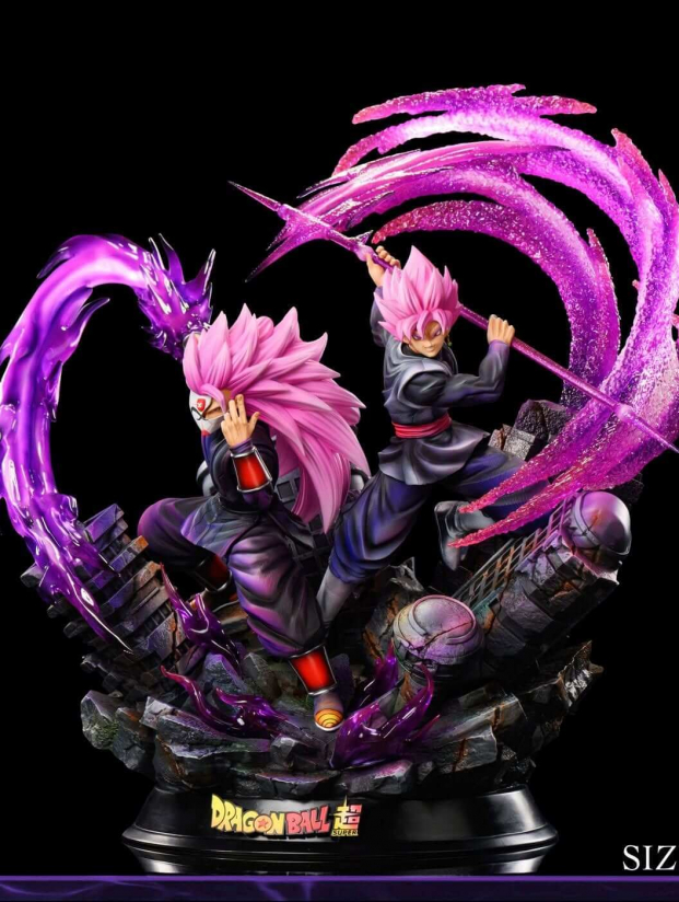 Mô hình Kylin Studio - Black Goku Rose
