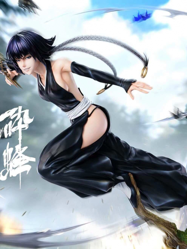 Mô hình POP.ART Studio - Soi Fon x Yoruichi Shihoin