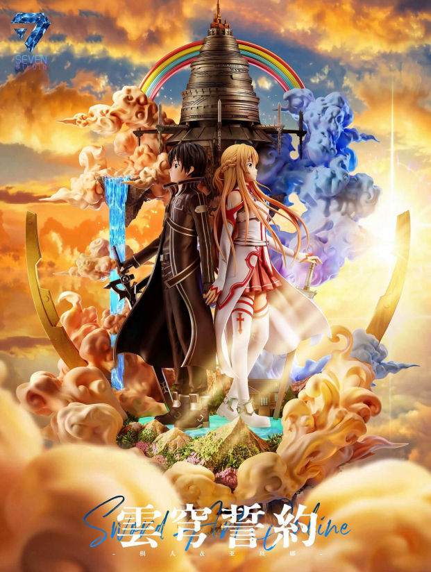Mô hình Seven Studio - Kirito x Asuna