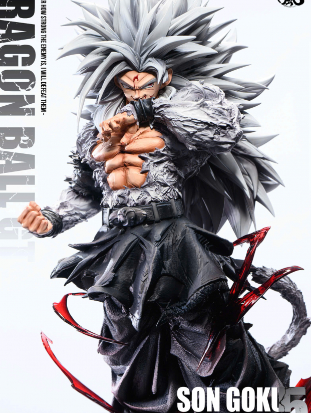 Mô hình Wind Studio - Goku SSJ4 x Goku SSJ5